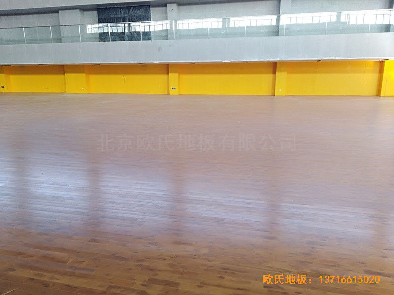 北大附屬益田實驗學(xué)校體育館運動地板安裝案例3
