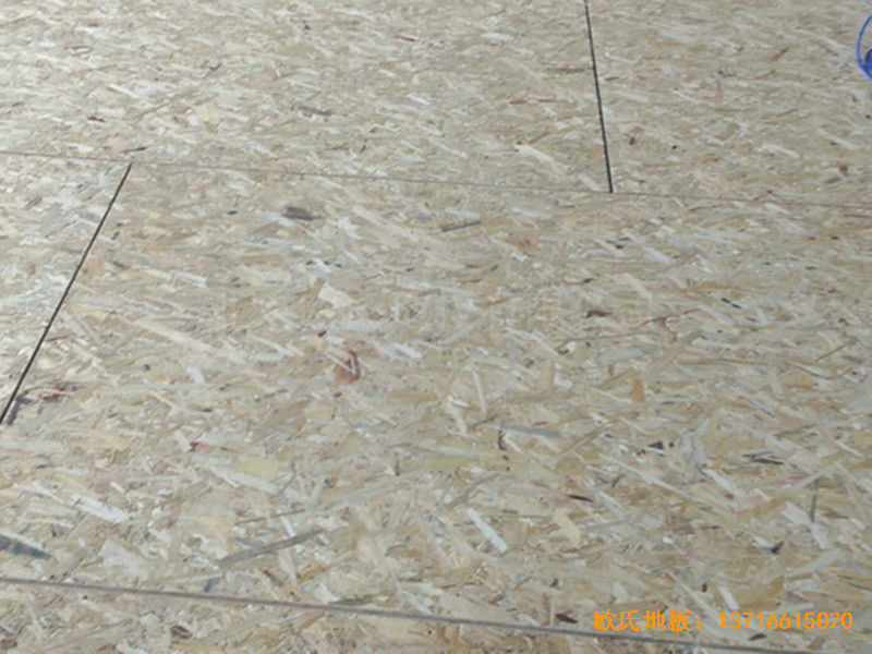 南京江寧區籃球俱樂部體育地板安裝案例2