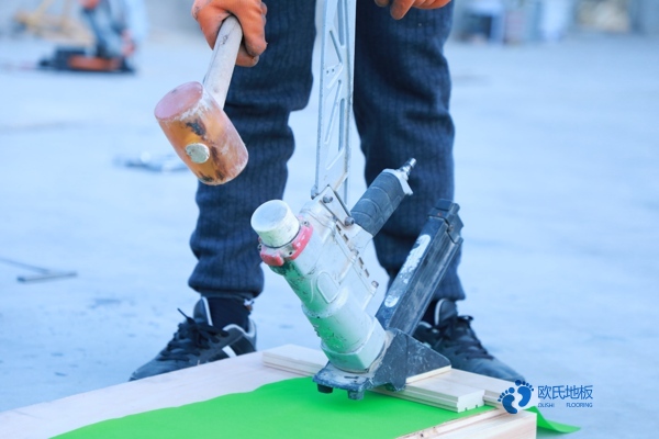 學(xué)?；@球木地板耐磨層2