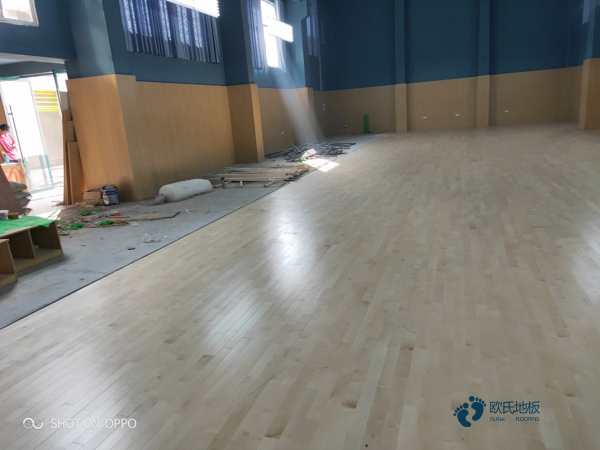 體育運(yùn)動木地板安裝國標(biāo)3