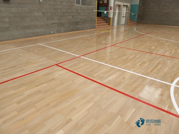 較好的運動籃球木地板每平方價格