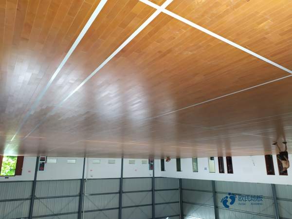 質(zhì)量好籃球場(chǎng)館木地板施工方案2