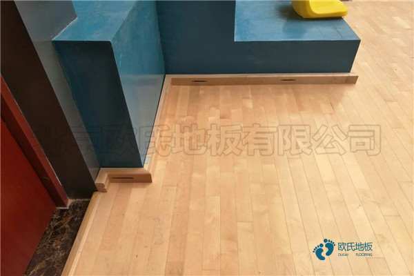 學?；@球木地板減震技術1