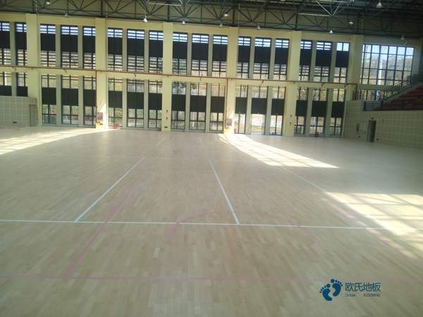 單龍骨體育場館地板環保3