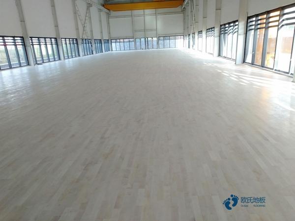 體育館木地板安裝圖解2